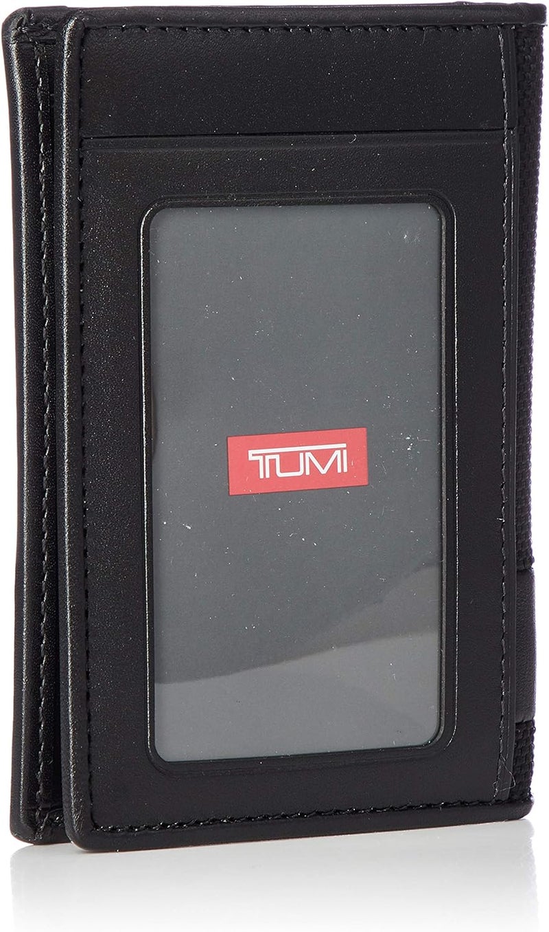 Tumi 01192274 ألفا SLG حافظة بطاقات متعددة النوافذ منتج رسمي أصلي، أسود، مقاس واحد - Image 3